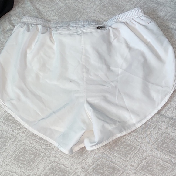 white nike running shorts🤍 - Picture 2 of 4